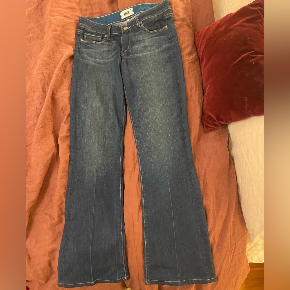 denim bootcut jeans size 27